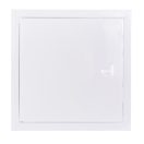 Fehér fém szervízajtó fogantyúval 498 x 798 mm