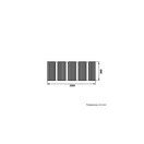 Flexibilis fém csővezeték 250°C-ig Ø 80 mm, hossza 3000 mm