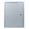 Zárható fém szervizajtó 600x800 mm, szürke 