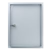 Zárható fém szervizajtó 600x800 mm, szürke 