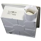 Centrifugális fürdőszobai ventilátor 80 mm függőleges kivezetés VNV-1D 80 KV T