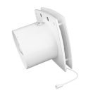 Fürdőszobai ventilátor emelt légszáll. 125 mm húzókapcsolóval 125 BFL