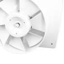 Fürdőszobai ventilátor emelt légszáll. 150 mm húzókapcsolóval 150 BFL