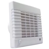   Fürdőszobai ventilátor 100 mm automata zsaluval, mozgás érzékelővel 100 LVM
