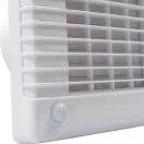Fürdőszobai ventilátor 100 mm automata zsaluval, mozgás érzékelővel 100 LVM
