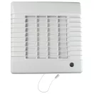 Fürdőszobai ventilátor 100 mm automata zsaluval csendes időzítővel húzókapcsolóval 100 LVLZ ECO