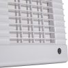 Fürdőszobai ventilátor automata zsaluval csendes időzítővel húzókapcsolóval 100 LVLZ ECO