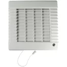 Fürdőszobai ventilátor 125 mm automata zsaluval, húzókapcsolóval  125 LVL 12