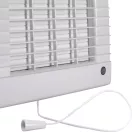 Fürdőszobai ventilátor 125 mm automata zsaluval, húzókapcsolóval  125 LVL 12