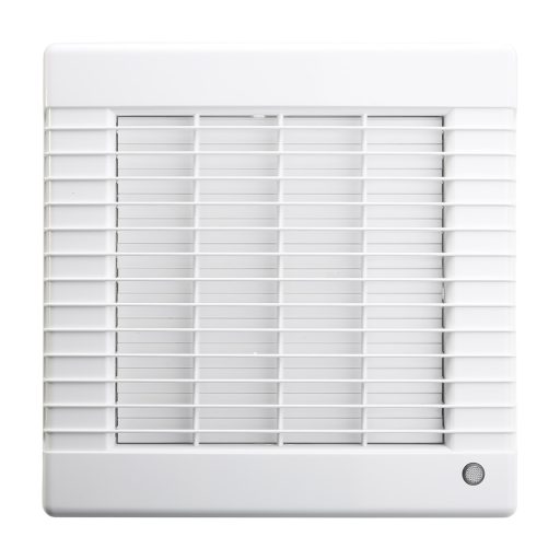 Fürdőszobai ventilátor 150 mm automata zsaluval, páraérzékelővel emelt teljesítmény 150 LVZW