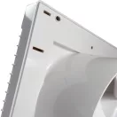 Fürdőszobai ventilátor 150 mm automata zsaluval, húzókapcsolóval 150 LVL