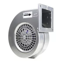 Egy oldalt szívó radiális ventilátor