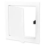 Fehér fém szervízajtó 498 x 798 mm