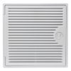 Műanyag szervízajtó szellőzőráccsal 250 x 250 mm