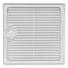 Műanyag szervízajtó szellőzőráccsal 250 x 250 mm