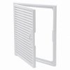 Műanyag szervízajtó szellőzőráccsal 250 x 250 mm