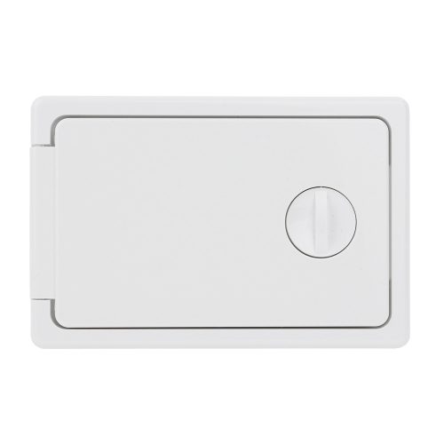 Műanyag szervízajtó vizes helyiségekbe 150 x 100 mm