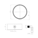 Kondenzvíz gyűjtő NA 150 mm