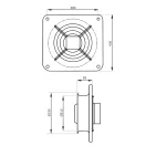 Ipari fali ventilátor RAB TURBO 300 ECO
