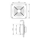 Ipari fali ventilátor RAB TURBO 400 ECO