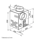 Kandalló ventilátor DALAP FN 150