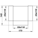 T - idom 110x55mm