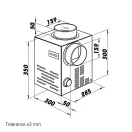Kandalló ventilátor DALAP FN 160