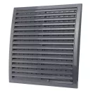 Műanyag szürke, kézzel szab.szellőzőrács 150x150 mm GP 150x150 RNP