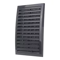   Műanyag szürke, kézzel szab.szellőzőrács 180x250 mm GP 180x250 RNP