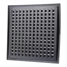 Műanyag szürke, kézzel szab.szellőzőrács 200x200 mm GP 200x200 RNP