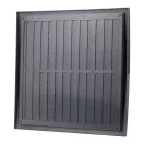 Műanyag szürke, kézzel szab.szellőzőrács 200x200 mm GP 200x200 RNP