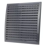   Műanyag szürke, kézzel szab.szellőzőrács 350x350 mm GP 350x350 RNP