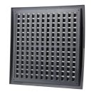 Műanyag szürke, kézzel szab.szellőzőrács 350x350 mm GP 350x350 RNP