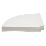 Vízszintes könyök 90° 234x29mm