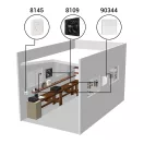 Ipari fali ventilátor RAB TURBO 200