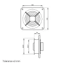 Ipari fali ventilátor RAB TURBO 300