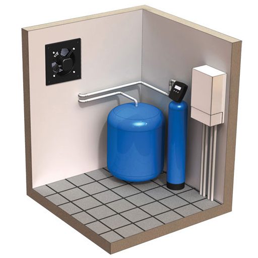 Ipari fali ventilátor RAB TURBO 300