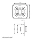 Ipari fali ventilátor RAB TURBO 350