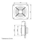 Ipari fali ventilátor RAB TURBO 450