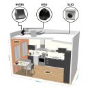 Fém radiális csőventilátor TURBINE M 100