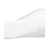 Egyenes átalakító 204x60mm - 125 mm lapos légcsatornáról kör légcsatornára