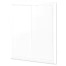 Műanyag szervízajtó, dupla 297 x 297 mm