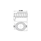 Sonoflex hő és hangszigetelt szellőzőcső NA125 / 10m