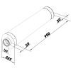 Hangtompító Dalap DAMPER 125/900