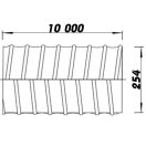 Flexibilis alumínium szellőzőcső AR-254/10