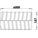 Flexibilis alumínium szellőzőcső AR-127/6