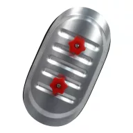  Fém szervízajtó kör alakú SPIRO csőhöz Ø 150 - 160 mm