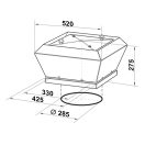 Tetőventilátor Dalap ALBATRO 280