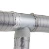  Flexibilis fém csővezeték 250°C-ig Ø 200 mm, hossza 6000 mm 