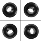 Állítható fém légfúvóka Dalap EYED 150 fekete, Ø 150 mm